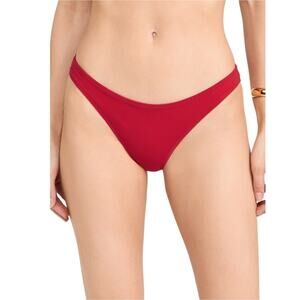 Reformation Red Bikini Bottom